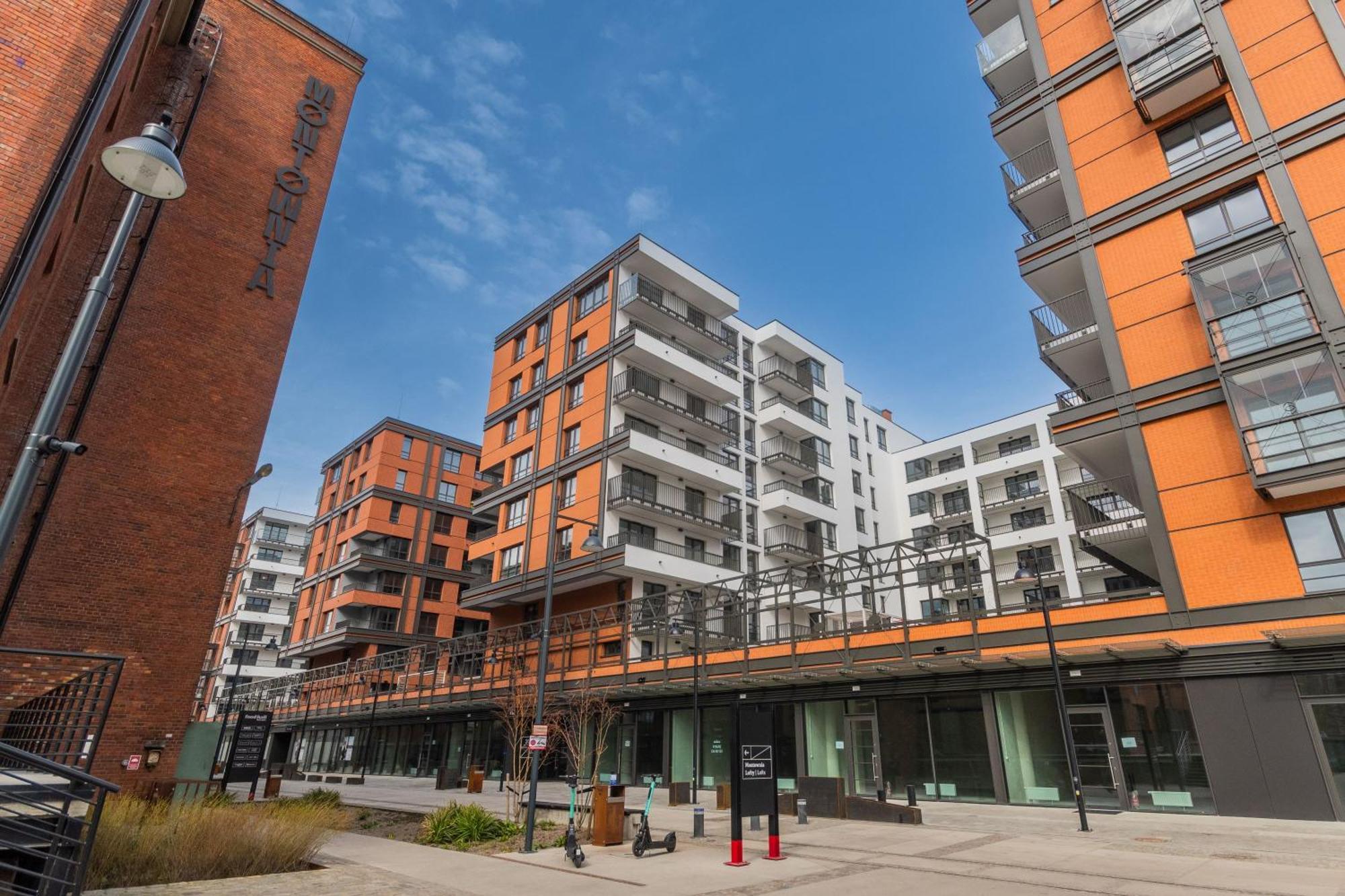 Grand Apartments - Doki Living & Foodhall Gdańsk Eksteriør bilde