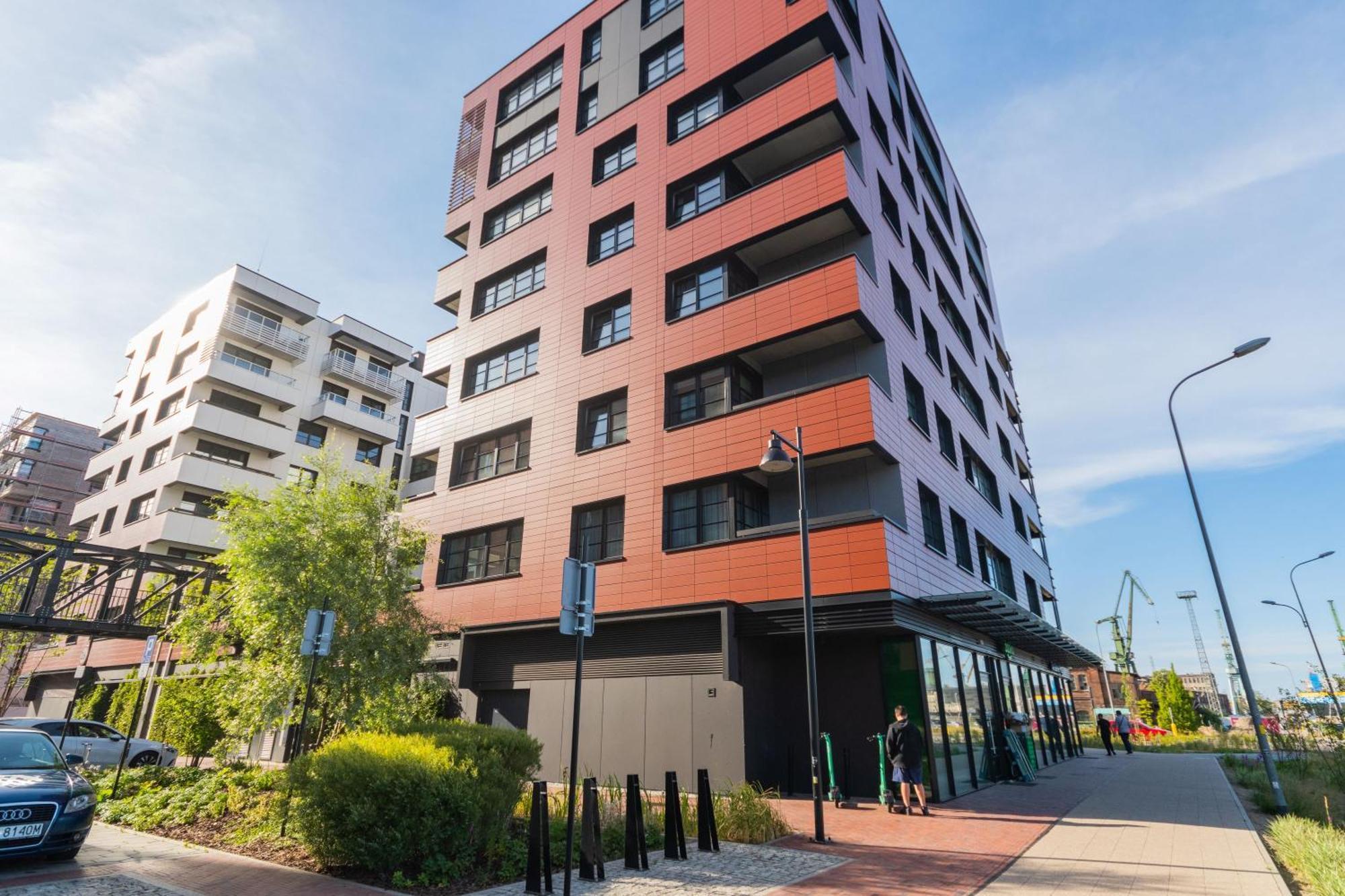 Grand Apartments - Doki Living & Foodhall Gdańsk Eksteriør bilde