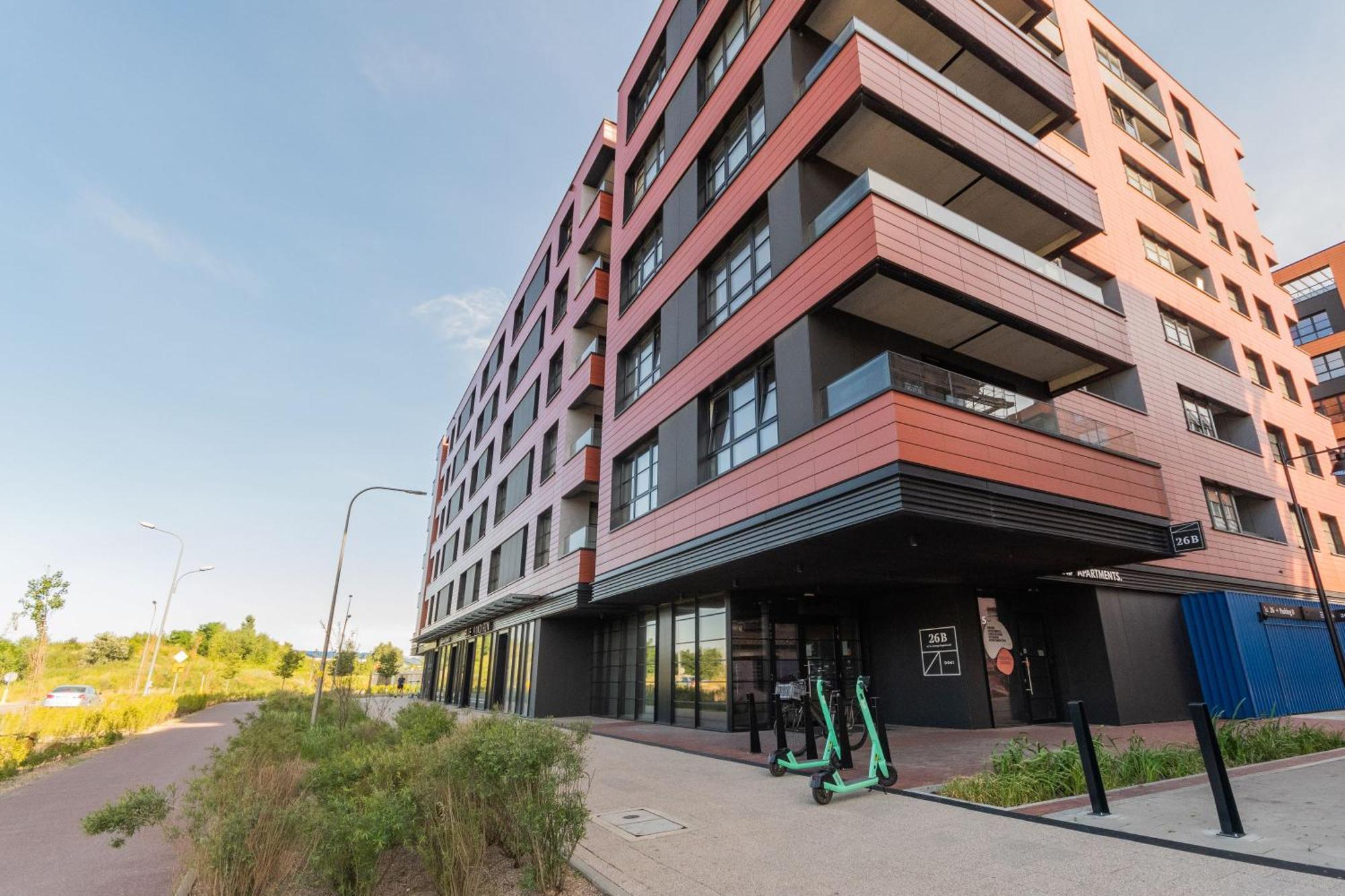 Grand Apartments - Doki Living & Foodhall Gdańsk Eksteriør bilde